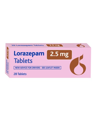 Lorazepam 2.5MG IMAGE